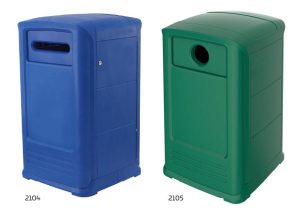 RISTON®OUTDOOR RECYCLING CONTAINERS