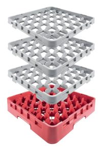 CUPCOMB®FULL SIZE GLASS RACKS – 36 COMPARTMENT