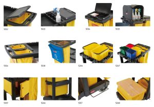 GRANDMAID® CLEANING CARTS ACCESSORIES